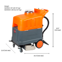 Self-Propelled Commercial Multi-Surface Floor Cleaning Machine | Carpet Extractor & Hard Floor Scrubber