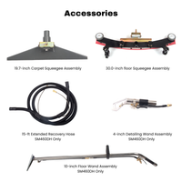 Self-Propelled Commercial Multi-Surface Floor Cleaning Machine | Carpet Extractor & Hard Floor Scrubber