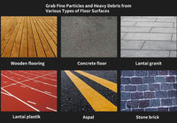 Various types of floor surfaces