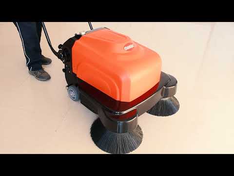 sanitmax Electric Floor Sweeper video